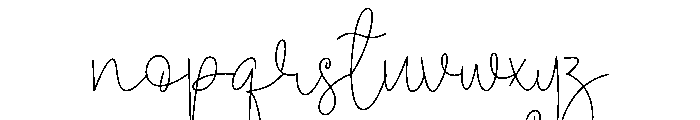 Hello Question Font LOWERCASE