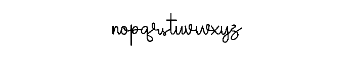 Hello  Satnights Font LOWERCASE