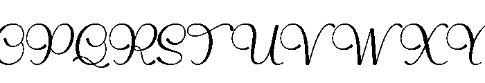Hello Scriptmas Script Font UPPERCASE