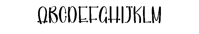 Hello Shots Font UPPERCASE