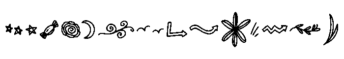 Hello Spring Doodle Font UPPERCASE