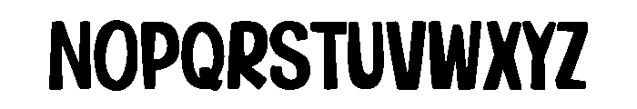 Hello Spring Sans Font UPPERCASE
