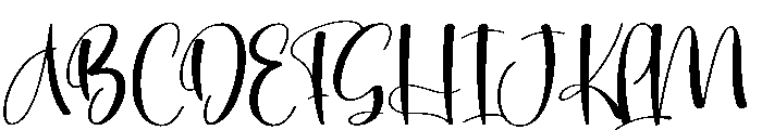 Hello Sticky Font UPPERCASE