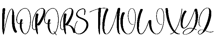 Hello Sticky Font UPPERCASE