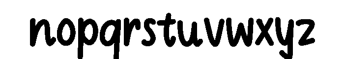 Hello Students Font LOWERCASE