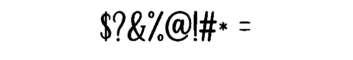 Hello Twinkle Font OTHER CHARS