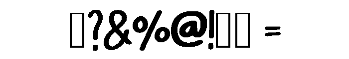 Hello Valentine Regular Font OTHER CHARS