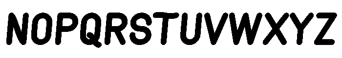 Hello Winter Bold Italic Font UPPERCASE