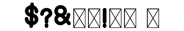 Hello Winter Bold Font OTHER CHARS