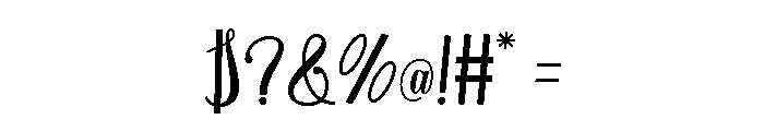 HelloGirl-Regular Font OTHER CHARS