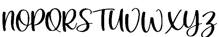 HelloGirl-Regular Font UPPERCASE