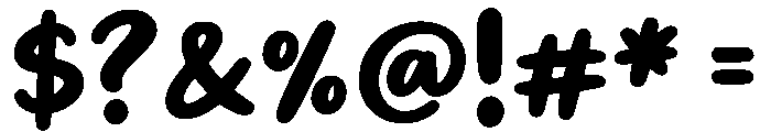 HelloGirly-Regular Font OTHER CHARS