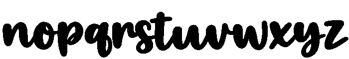 HelloGirly-Regular Font LOWERCASE