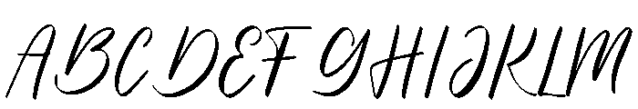 Hellosa Regular Font UPPERCASE