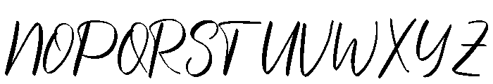Hellosa Regular Font UPPERCASE