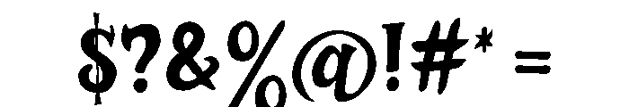 HellowGhoste-Regular Font OTHER CHARS