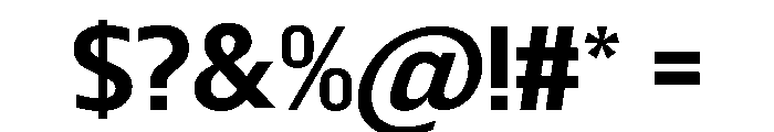Helly Regular Font OTHER CHARS
