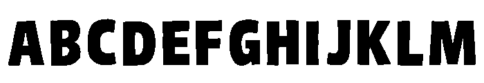 Heloderma Font UPPERCASE