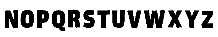 Heloderma Font UPPERCASE