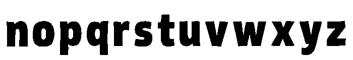 Heloderma Font LOWERCASE