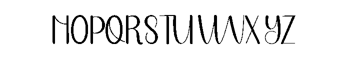 Helping Font UPPERCASE