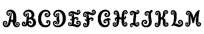 Helsinki Regular Font UPPERCASE
