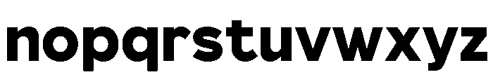 Helvante Regular Font LOWERCASE