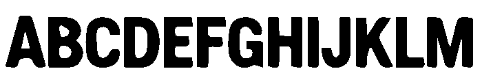 Helvetica Classic Font UPPERCASE