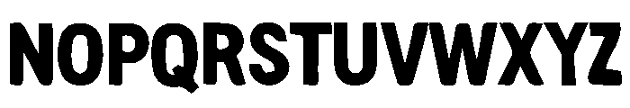 Helvetica Classic Font UPPERCASE