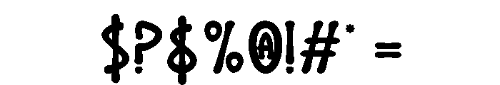 Hemokah Font OTHER CHARS