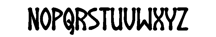 Hemokah Font LOWERCASE