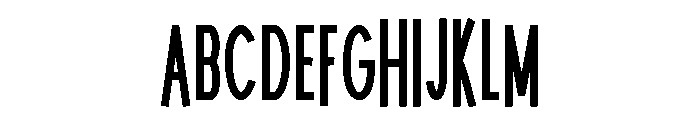 Hemoreus Font UPPERCASE