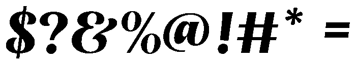 Hendika-Regular Font OTHER CHARS