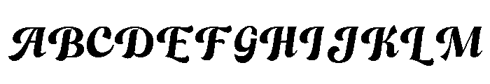 Hendika-Regular Font UPPERCASE