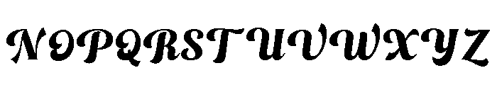 Hendika-Regular Font UPPERCASE