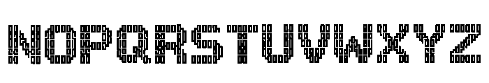 Henny Regular Font UPPERCASE