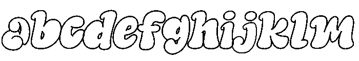 Henry Bubble Outline FONT