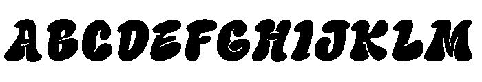 Henry Bubble Font UPPERCASE
