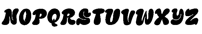 Henry Bubble Font UPPERCASE