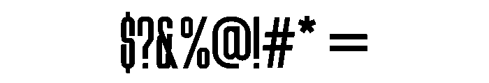 HenryTheFirst Sans Font OTHER CHARS