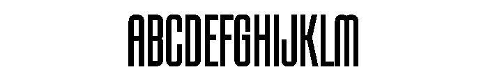 HenryTheFirst Sans Font UPPERCASE
