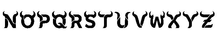 Heode Regular Font LOWERCASE