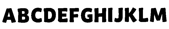 Hepia Regular Font UPPERCASE