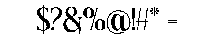 Hepune-Regular Font OTHER CHARS