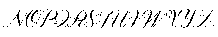 Herano Script Font UPPERCASE