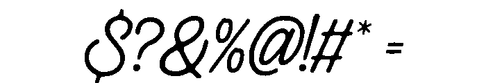 Herilego Sites Regular Font OTHER CHARS