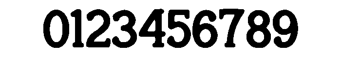 Heritage_Block Font OTHER CHARS