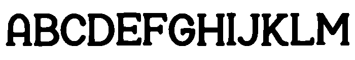 Heritage_Block Font UPPERCASE