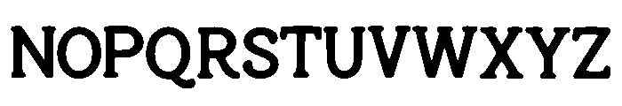 Heritage_Block Font UPPERCASE