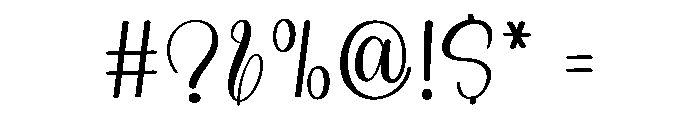 Heritage House Font OTHER CHARS